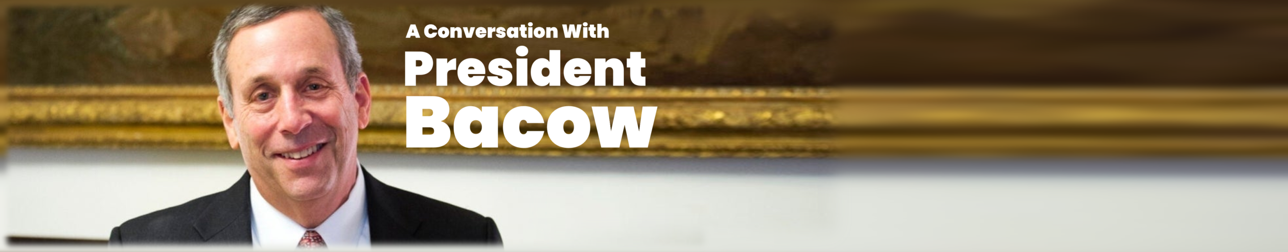 Harvard’s Global Community: A Conversation with President Bacow