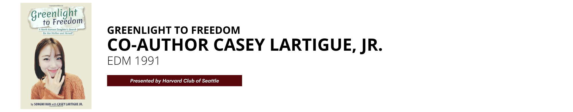 Greenlight to Freedom Book Discussion