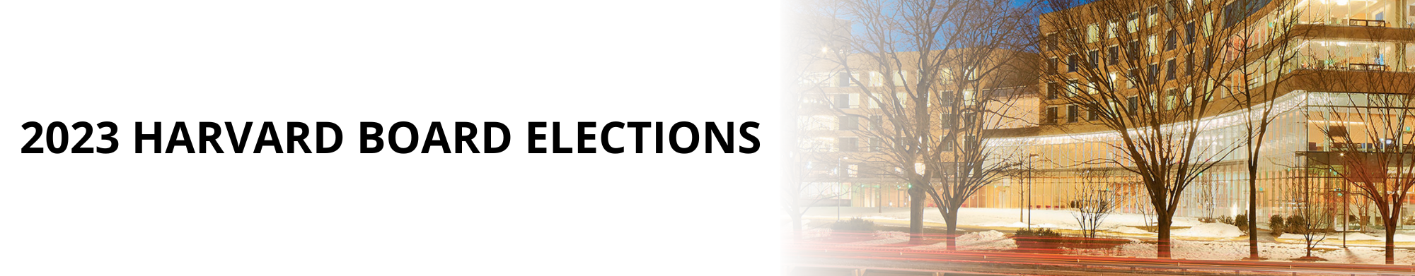 2023 Harvard Board Elections