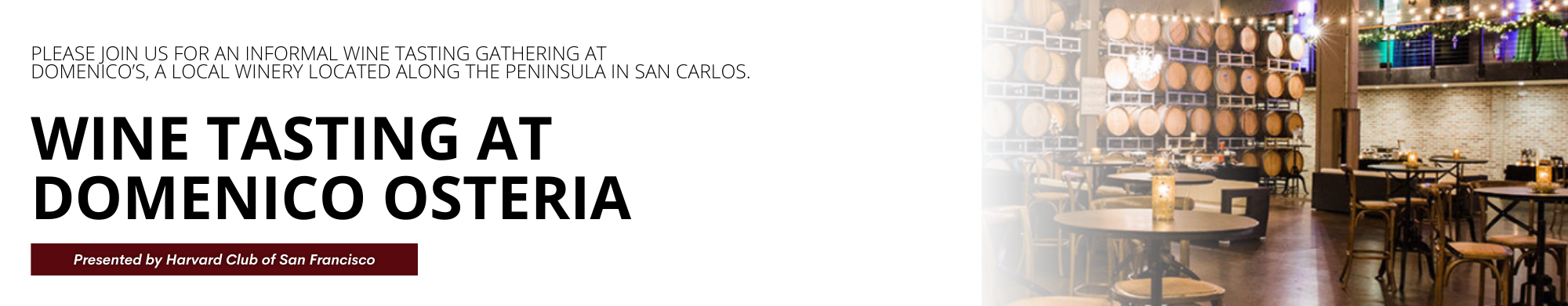 Wine Tasting at Domenico Osteria